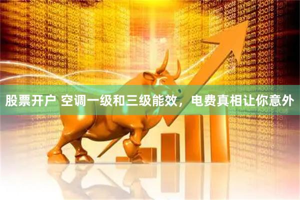 股票开户 空调一级和三级能效，电费真相让你意外